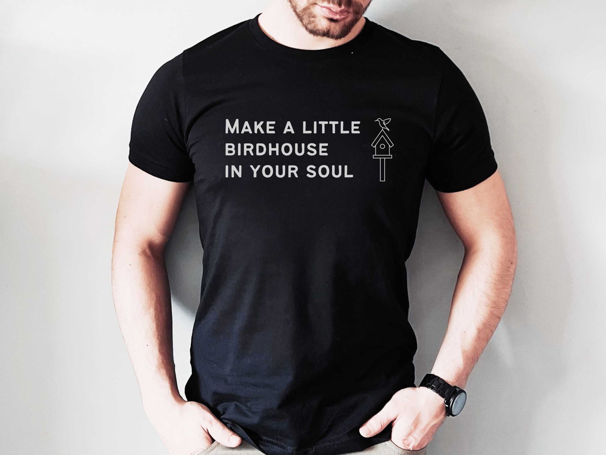 Birdhouse in Your Soul TMBG Tee in Black