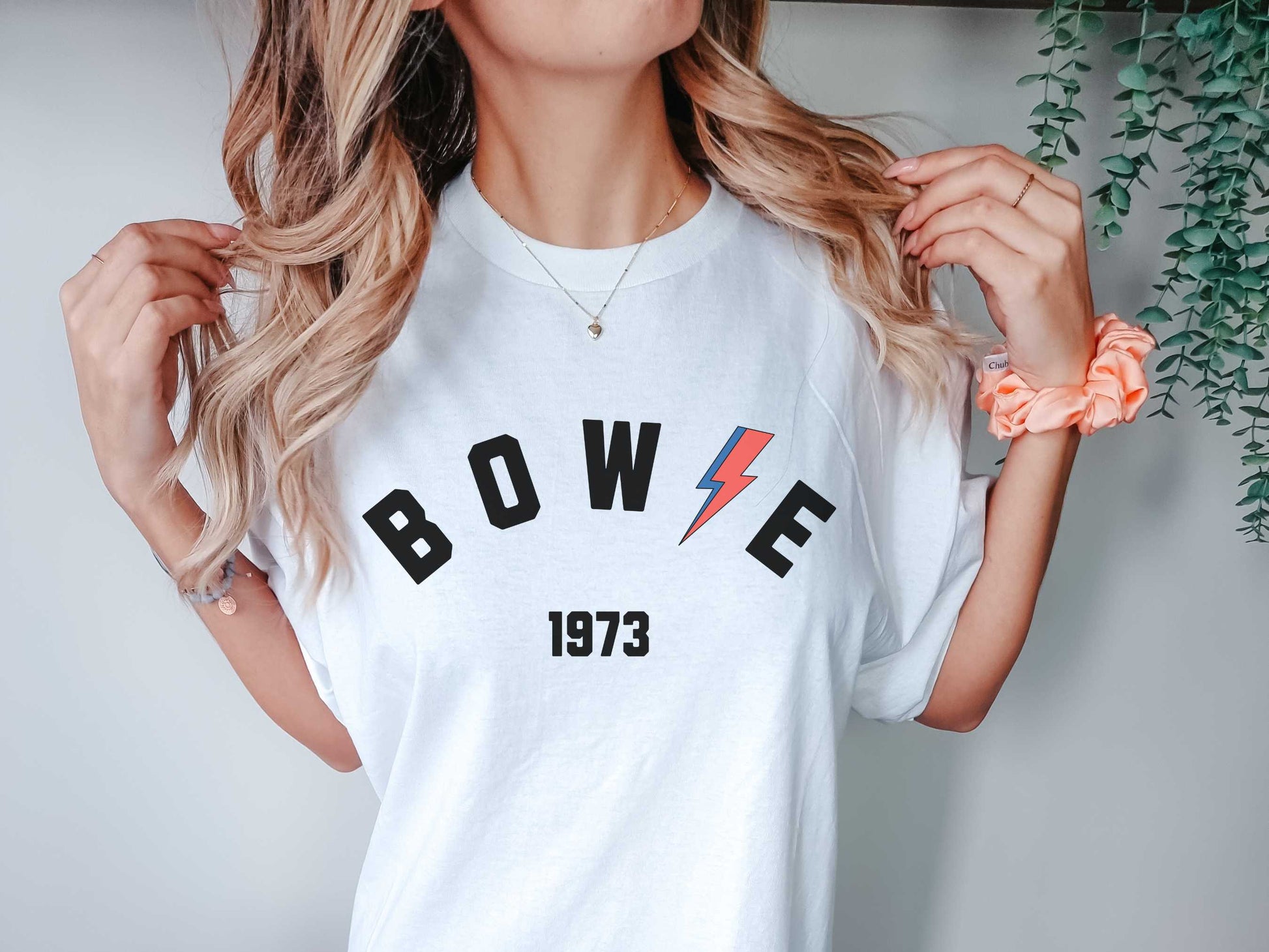 David Bowie "Bowie 1973" T-Shirt in White