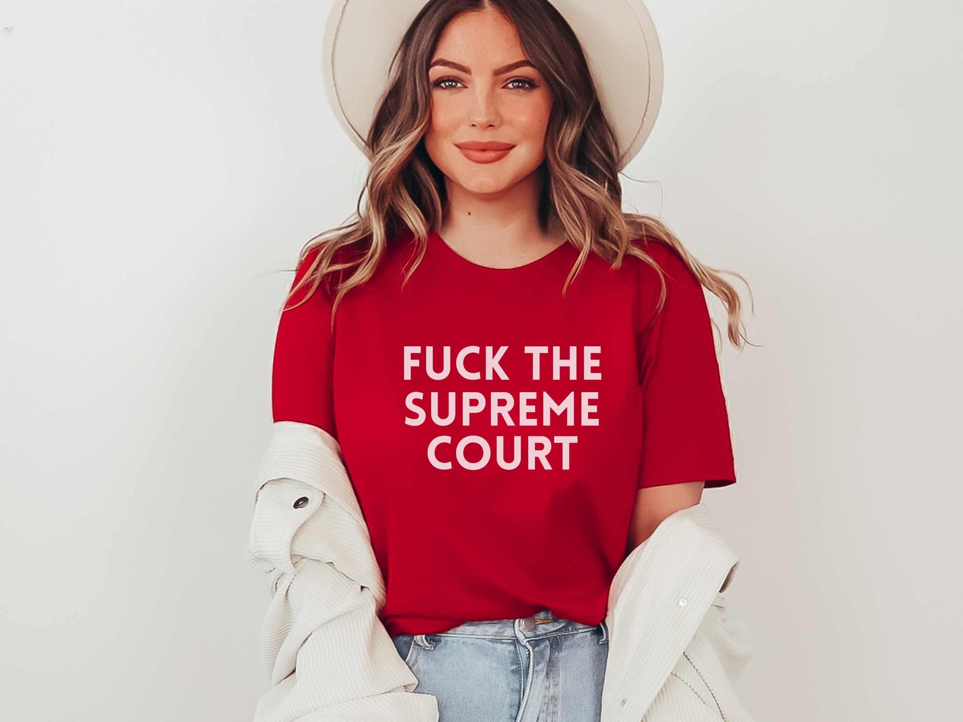 Fuck The Supreme Court T-Shirt in Red