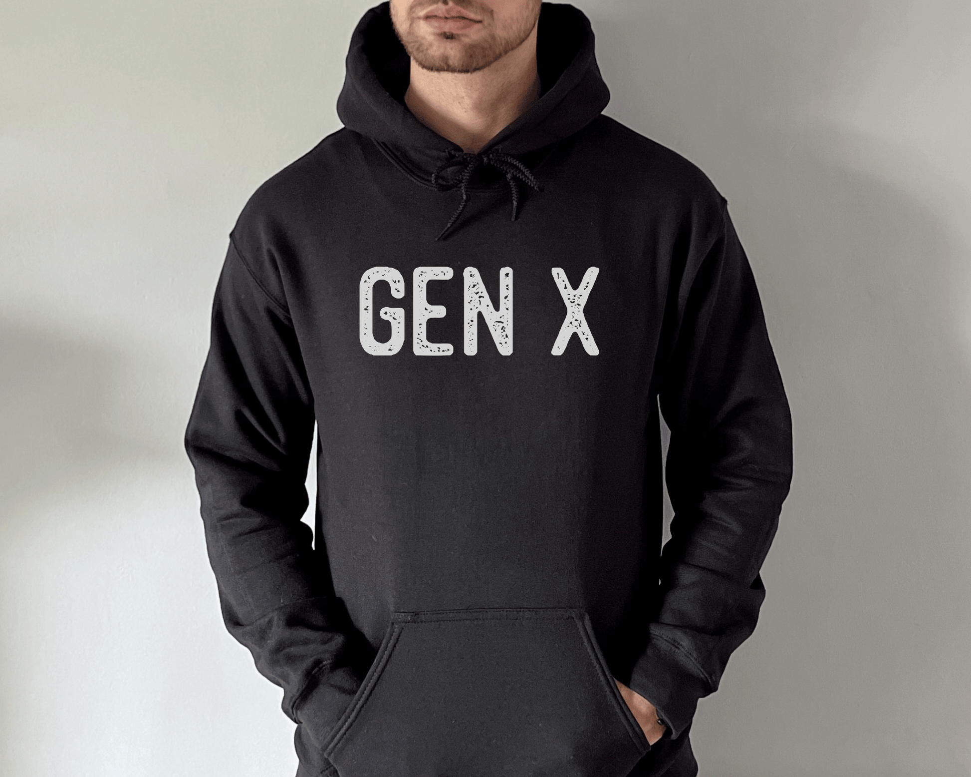 Gen X Hoodie in Black