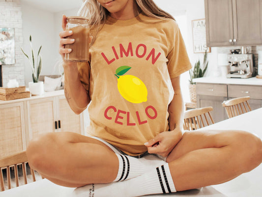 Limoncello T-Shirt in Mustard