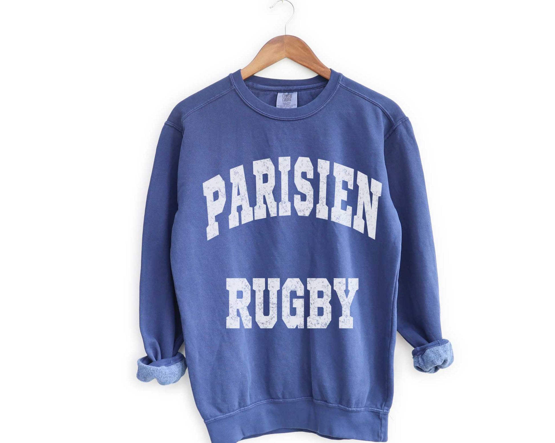 Parisien Rugby Sweatshirt in True Navy