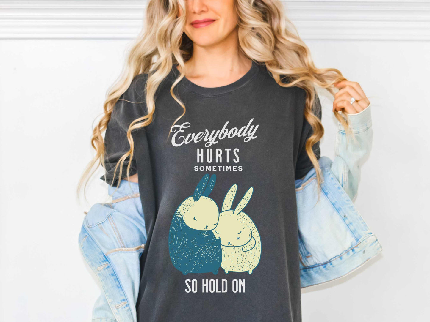 Everybody Hurts R.E.M. T-Shirt in Pepper