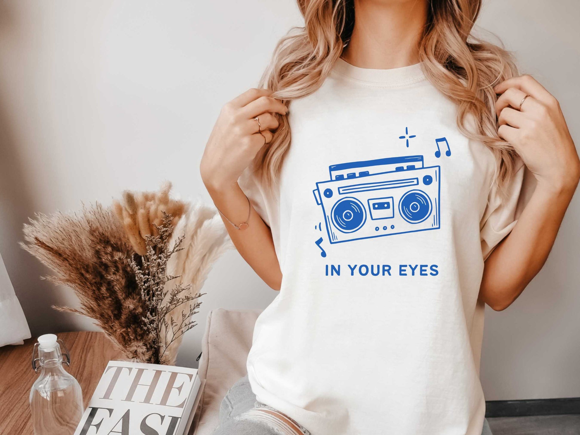 Say Anything T-Shirt in Ivory