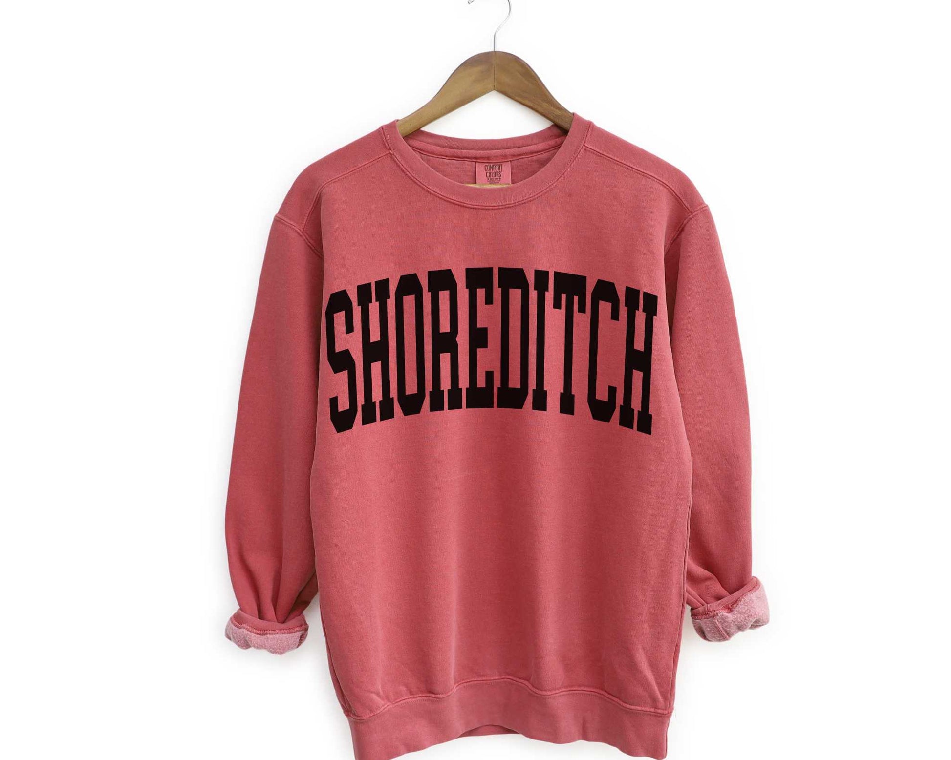 Shoreditch London Sweatshirt in Crimson
