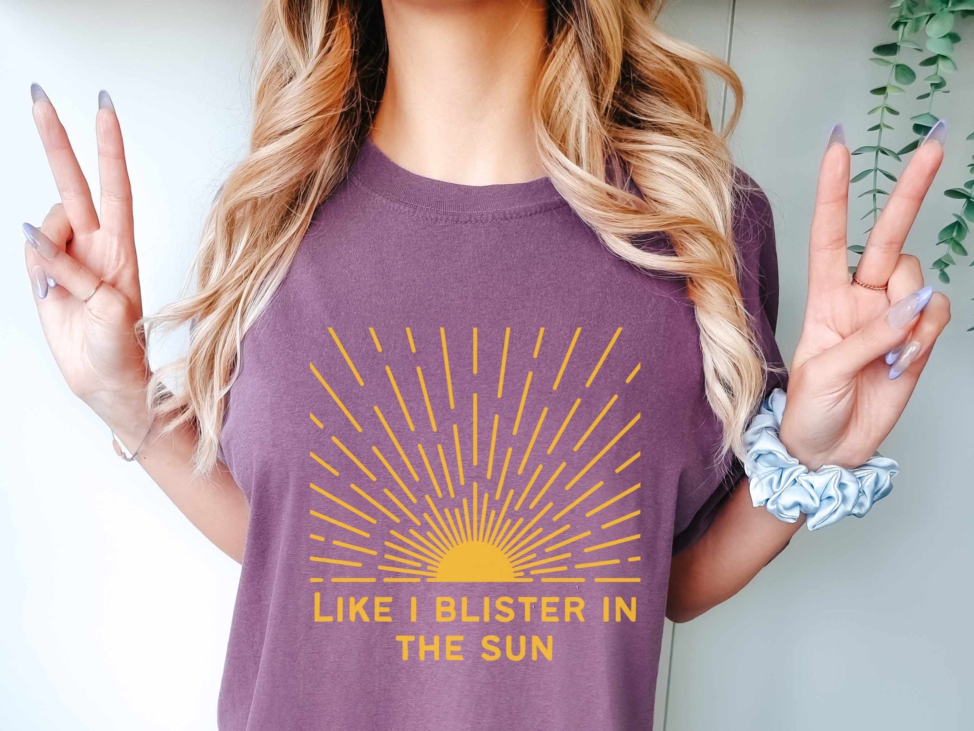 Violent Femmes "Blister in the Sun Tee" T-Shirt in Berry