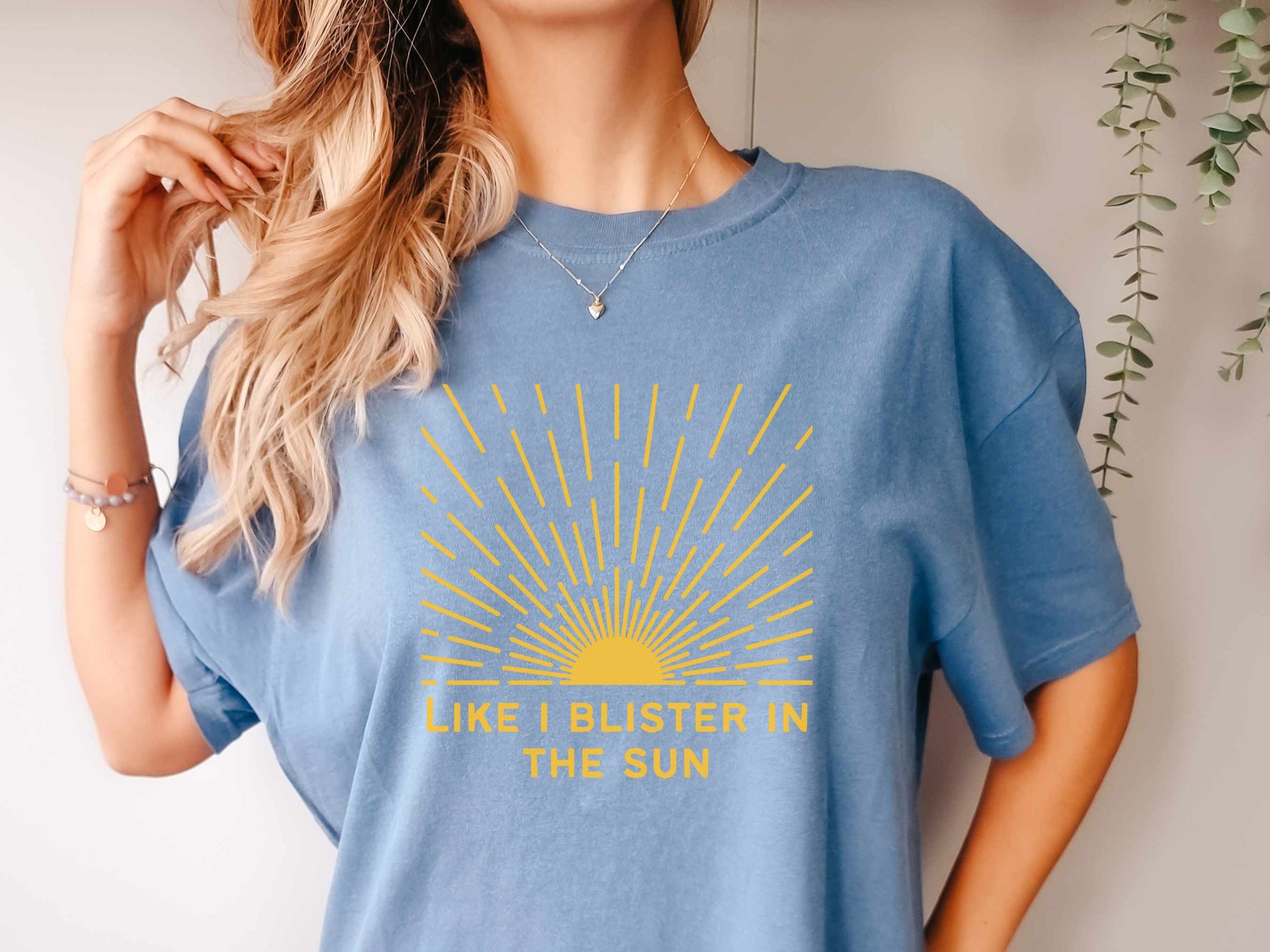 Violent Femmes "Blister in the Sun Tee" T-Shirt in Blue Jean