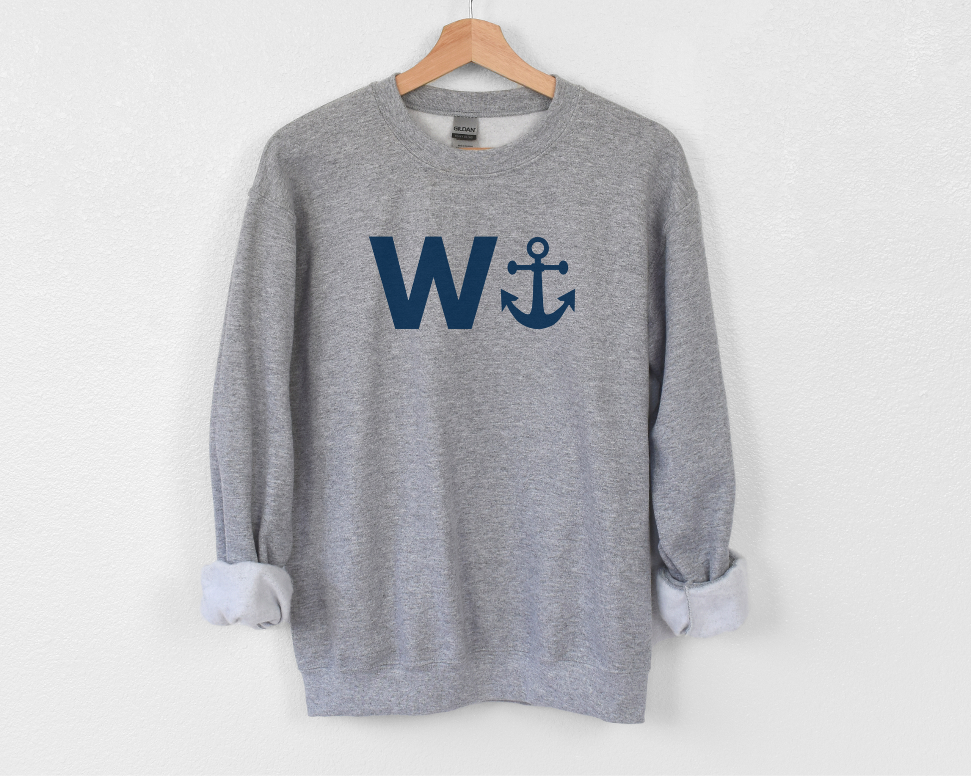 Wanker Sweatshirt in Sport Gray