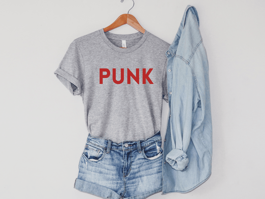 Punk T-Shirt in Athletic Heather