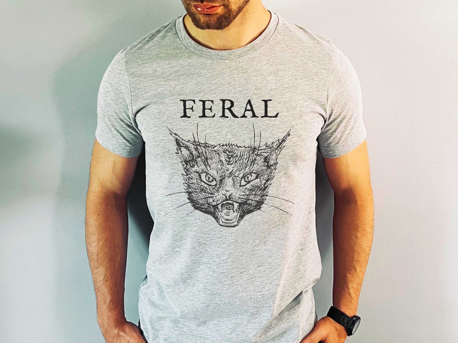 Feral T-Shirt in Athletic Heather