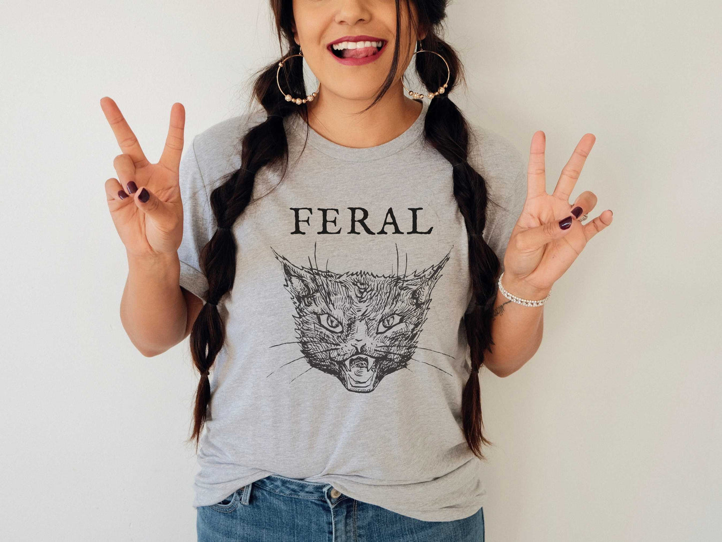 Feral T-Shirt in Athletic Heather