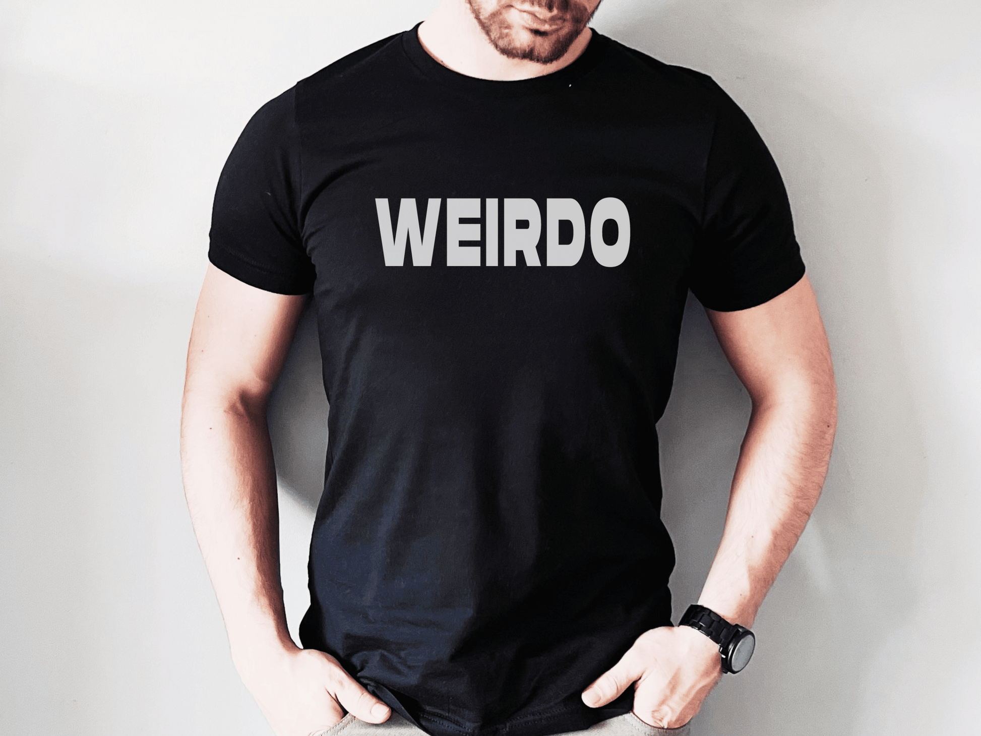Weirdo T-Shirt in Black