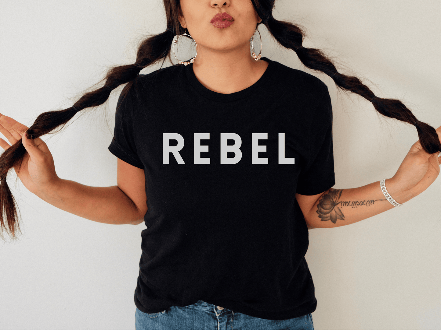 Rebel T-Shirt in Black