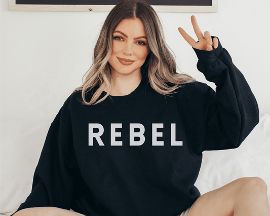 Rebel Sweatshirt in Black