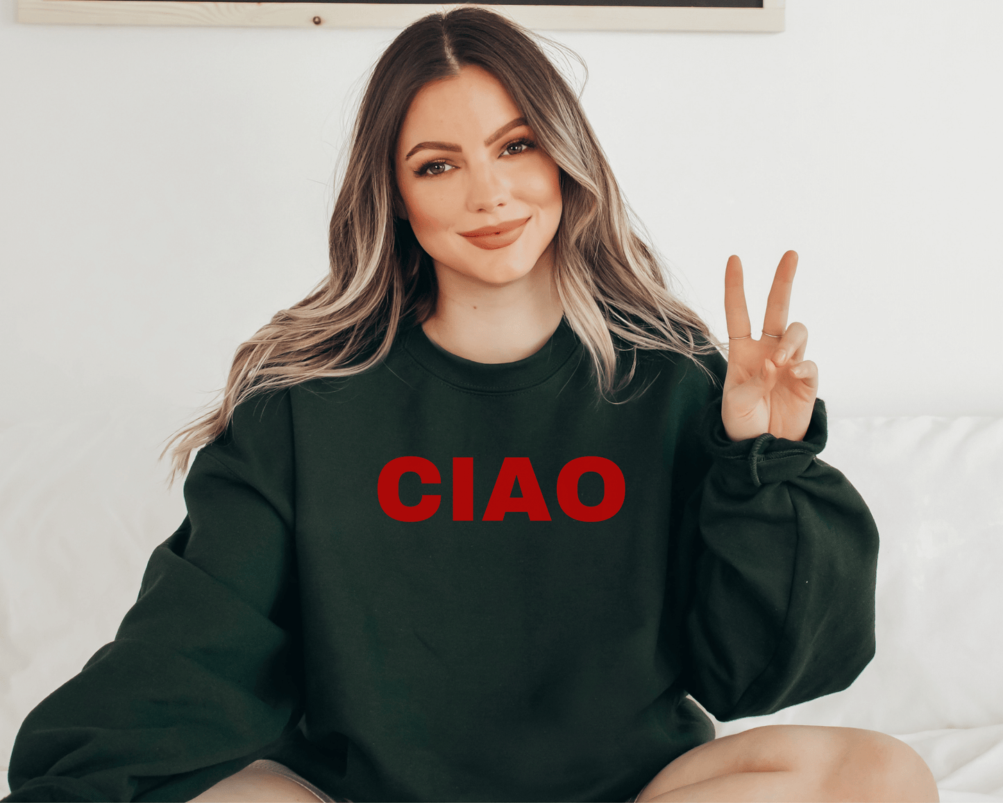 Ciao Sweatshirt in Forest