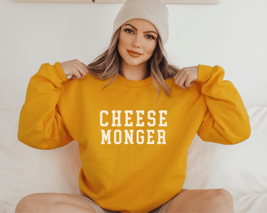 Cheese Monger Sweatshirt in Gold