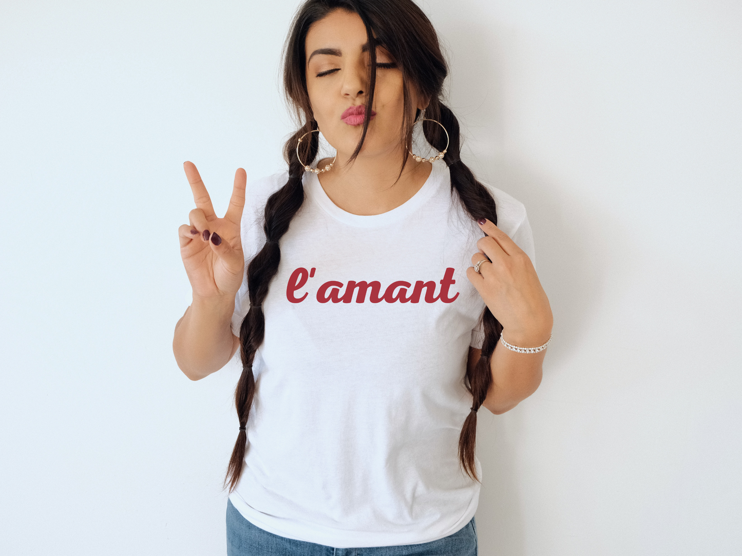 L'amant T-Shirt in White