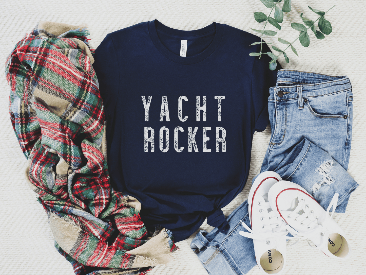 Yacht Rocker T-Shirt in Navy
