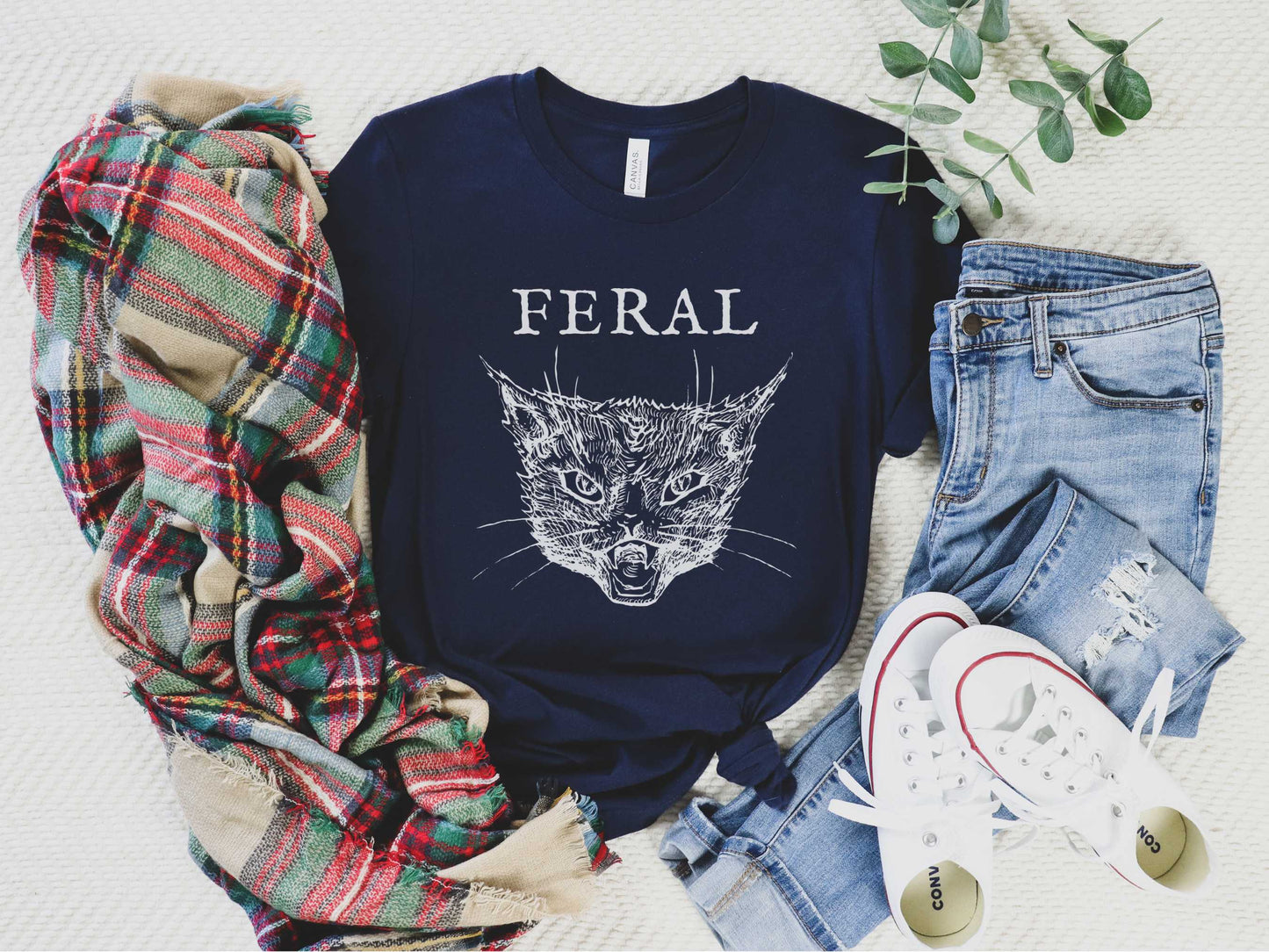 Feral T-Shirt in Navy