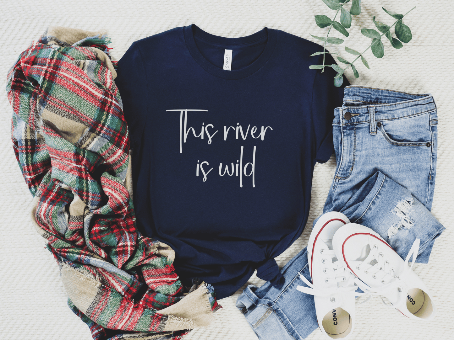 The KIllers "This River is Wild" T-Shirt in Navy