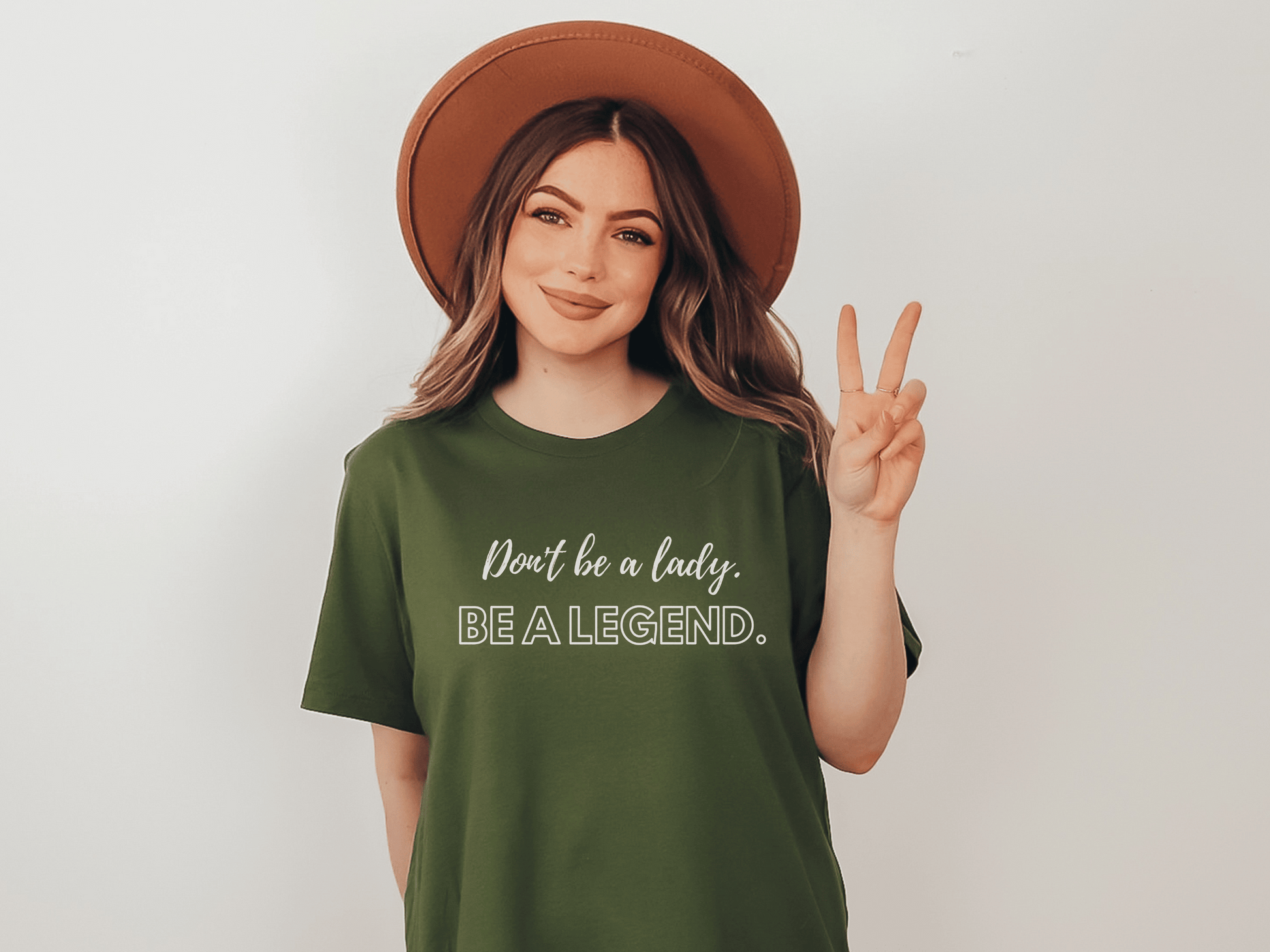 Be a Legend T-Shirt in Olive