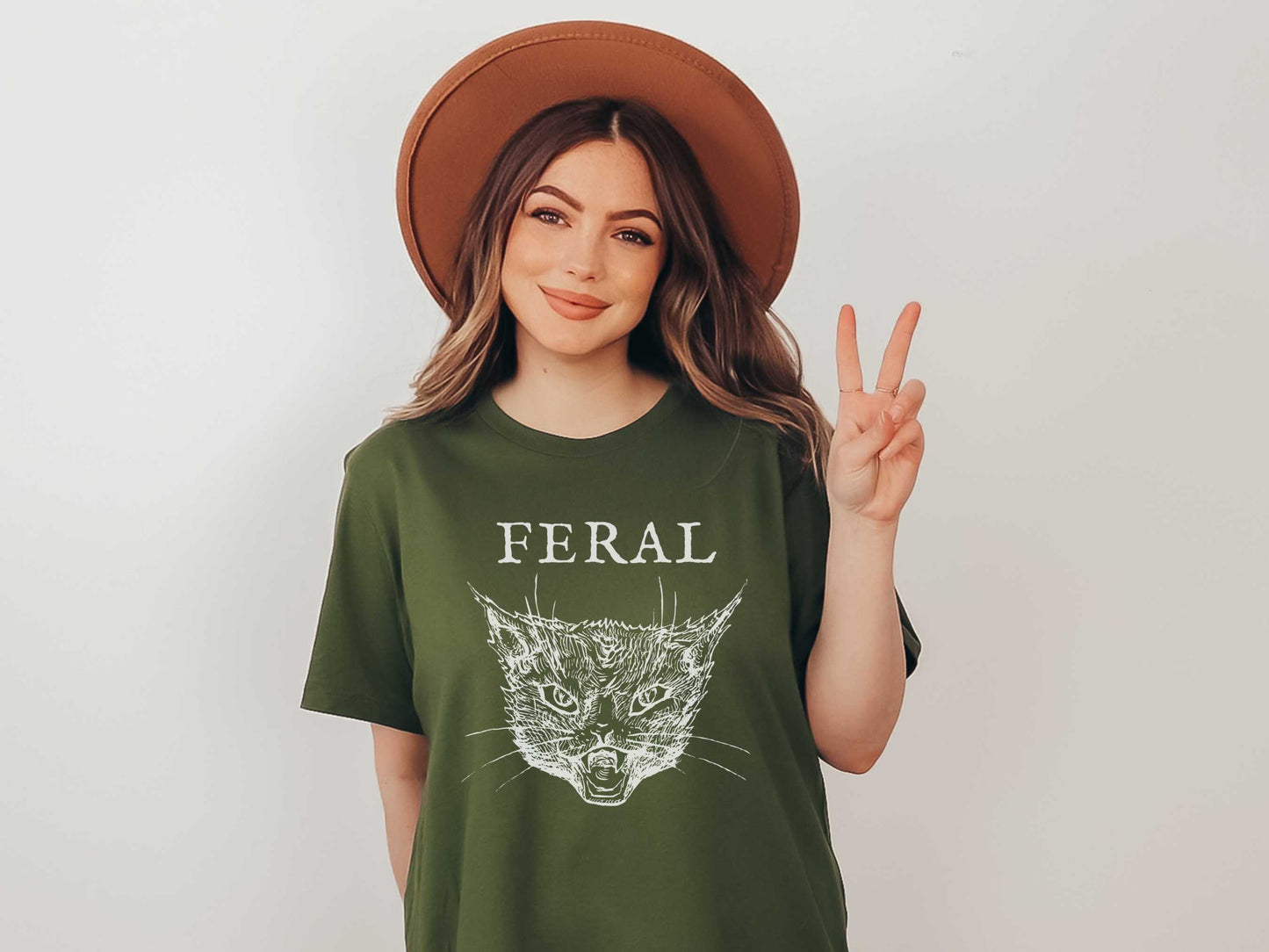Feral T-Shirt in Olive