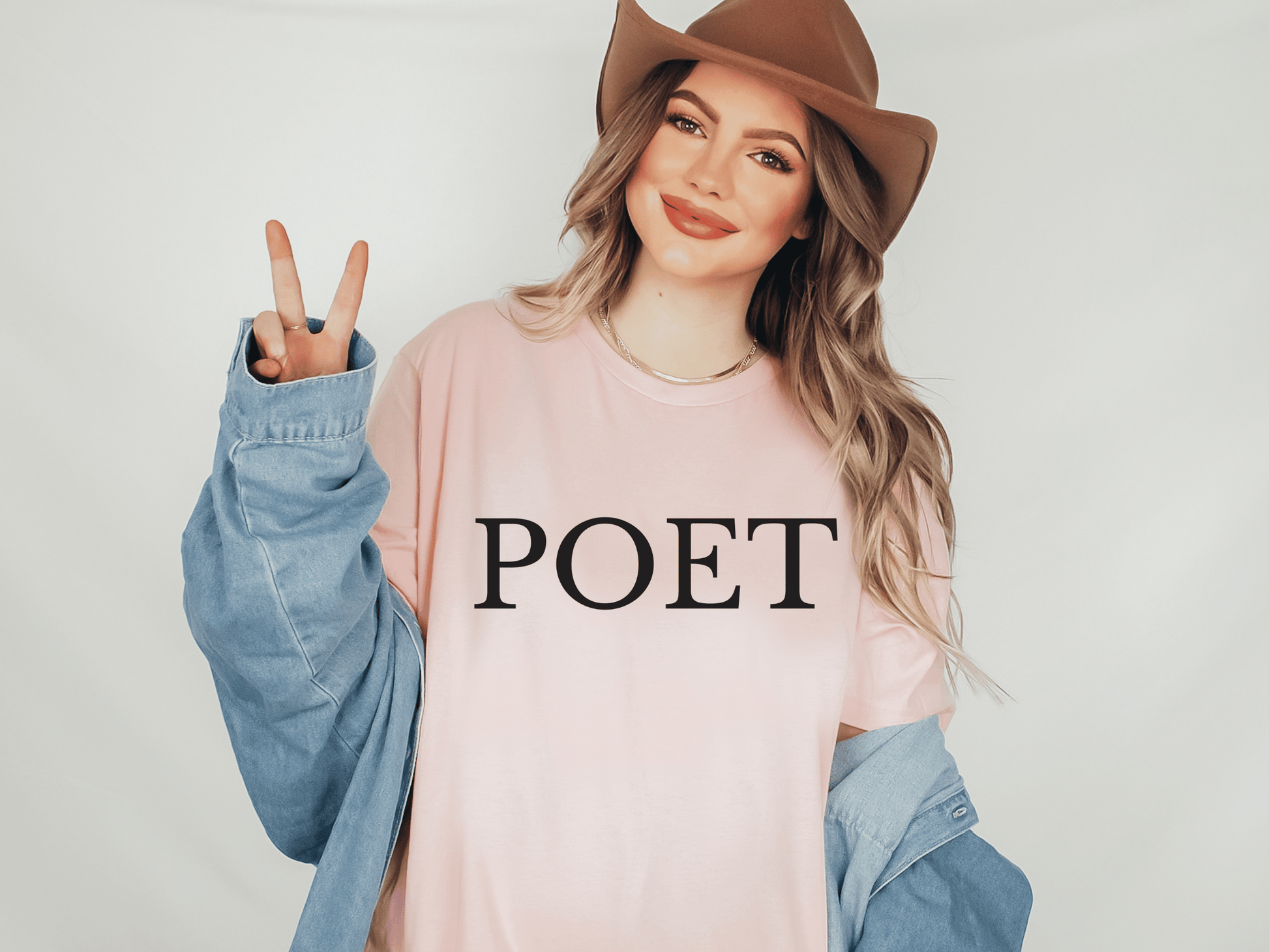 Poet T-Shirt in Pink