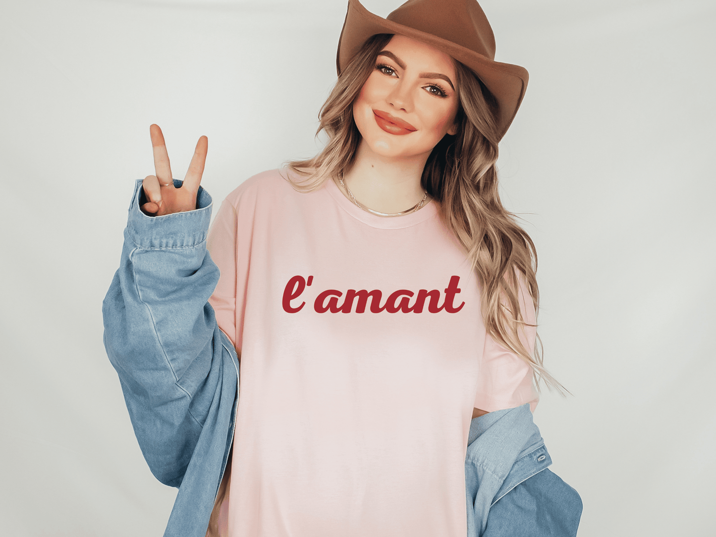 L'amant T-Shirt in Pink