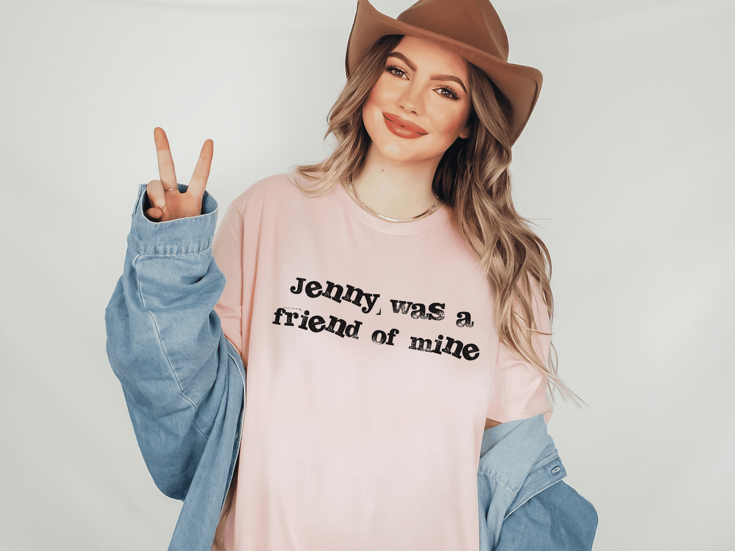 The Killers "Jenny was a Friend of Mine" T-Shirt in Pink