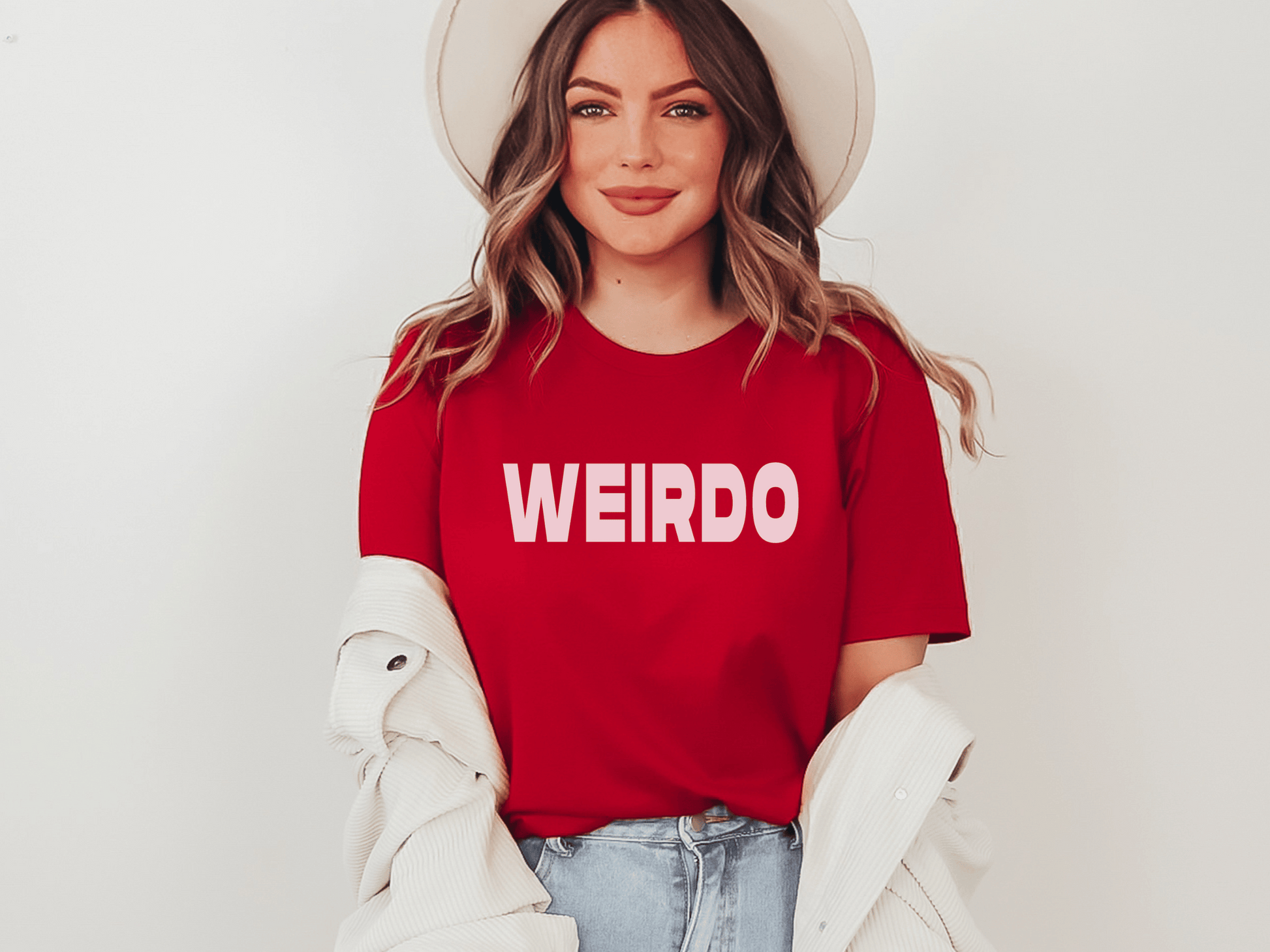 Weirdo T-Shirt in Red