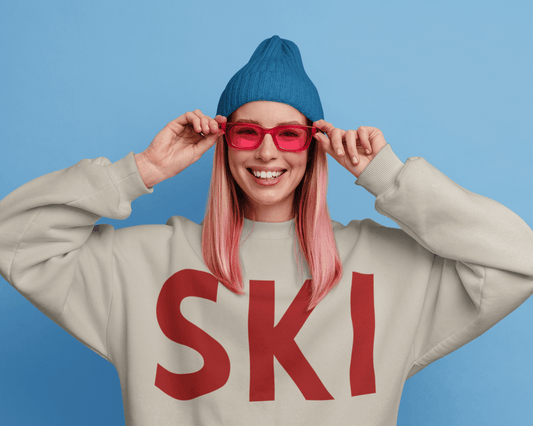 Retro Ski Sweatshirt