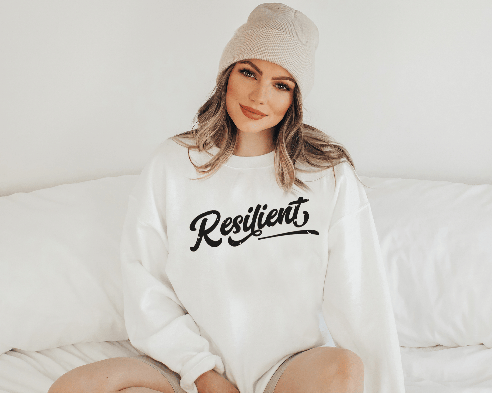 Resilient Sweatshirt in White