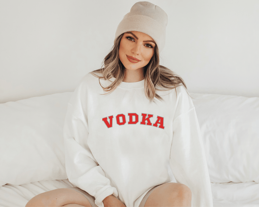 Vodka Sweatshirt in White