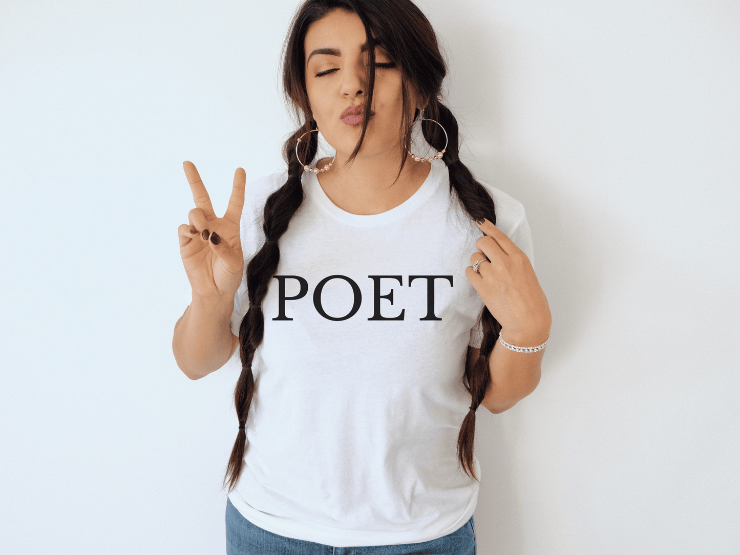Poet T-Shirt in White