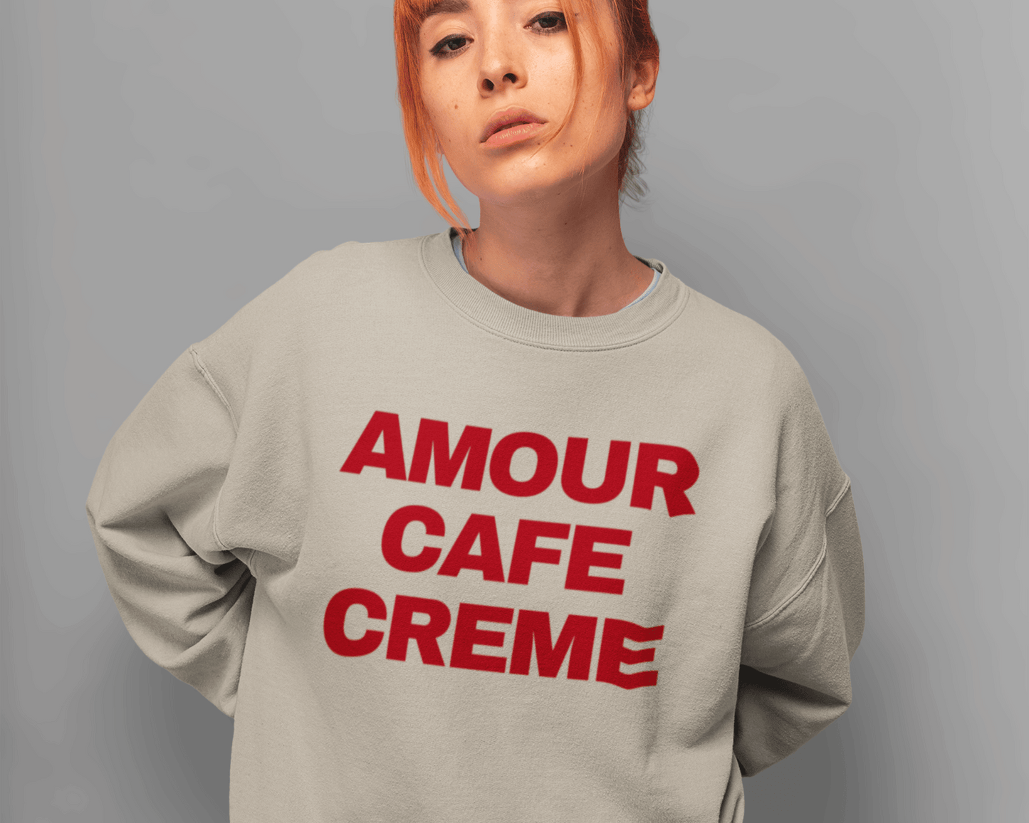 Amour Café Crème Sweatshirt