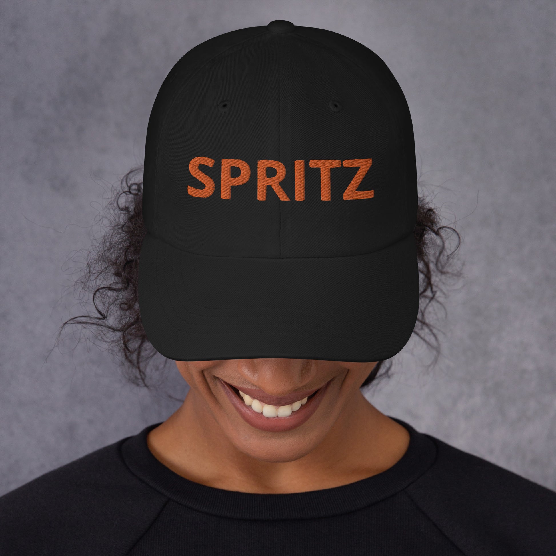 Spritz Baseball Hat in Black