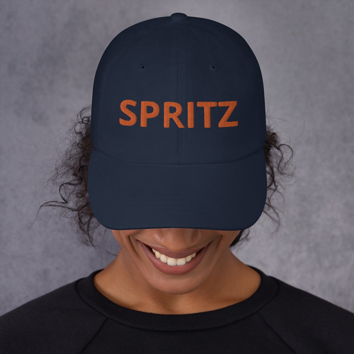 Spritz Baseball Hat in Navy