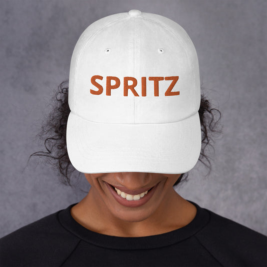 Spritz Baseball Hat in White