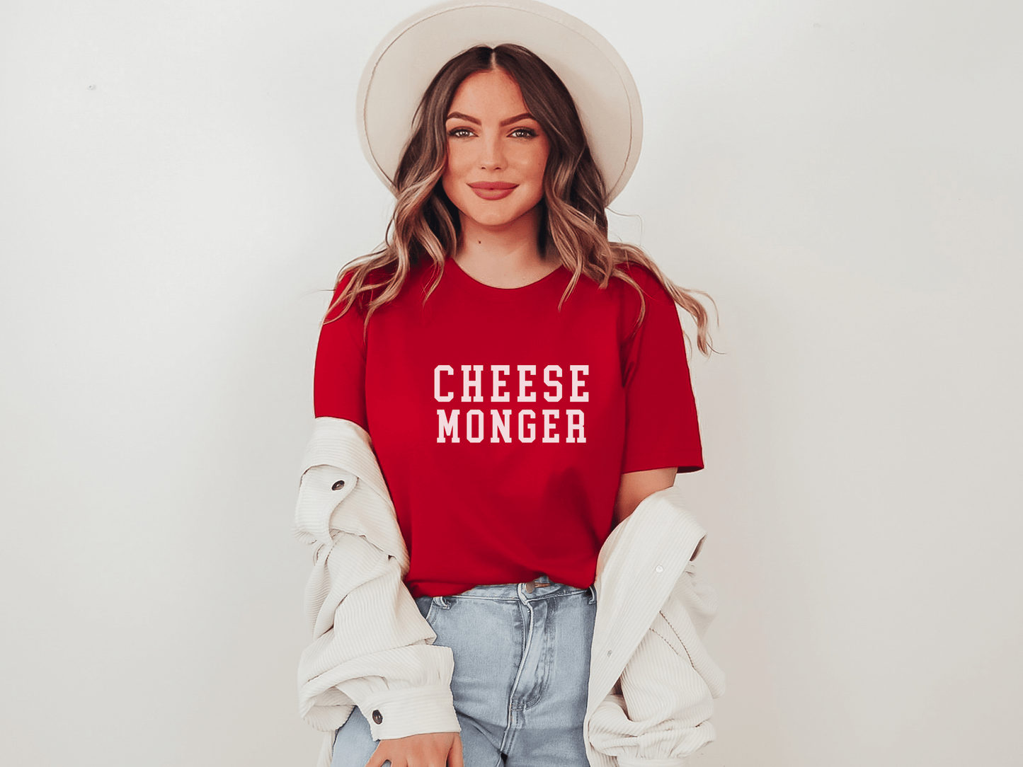 Cheese Monger T-Shirt in Red